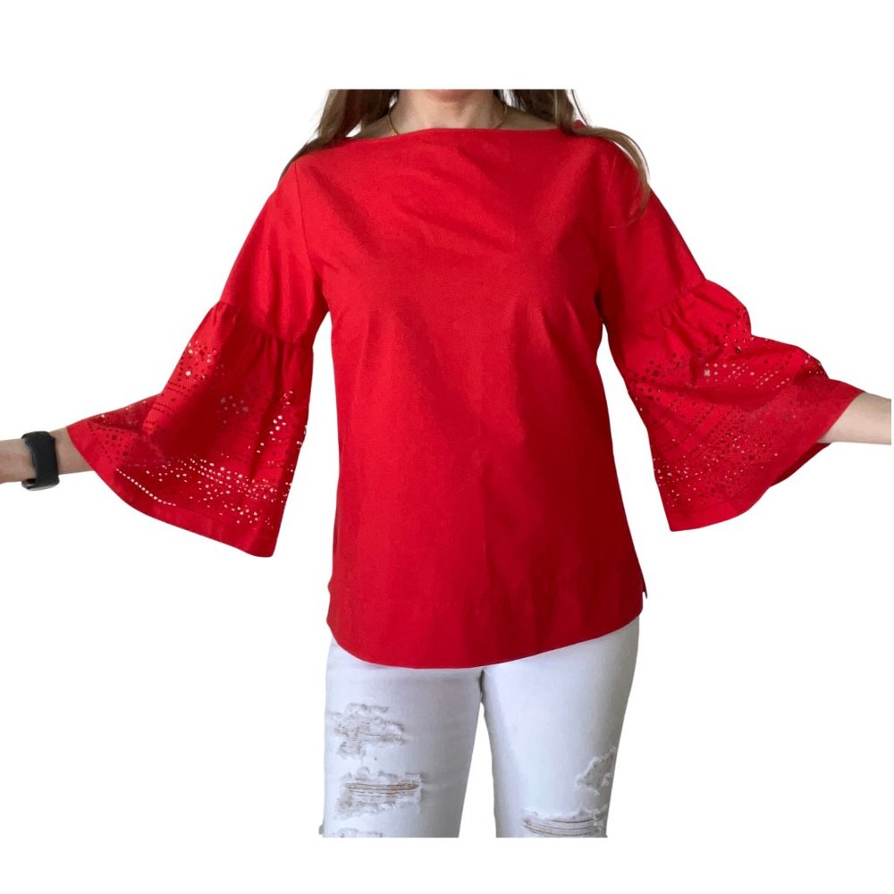 Michael Kors flare sleeve top - Picture 2 of 5